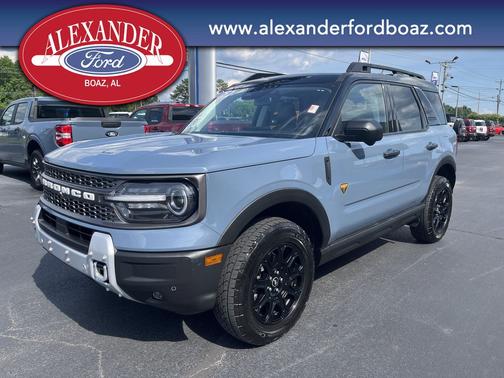 AZURE GRAY METALLIC TRI-COAT 2025 Ford Bronco Sport Badlands