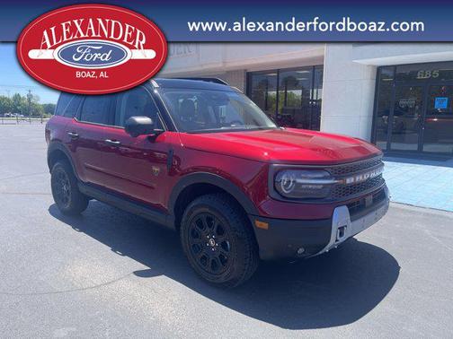 RUBY RED METALLIC TC 2026 Ford Bronco Sport Badlands