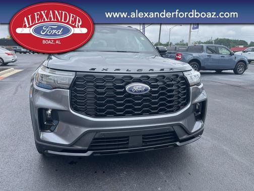 CARBONIZED GRAY METALLIC 2025 Ford Explorer ST-Line