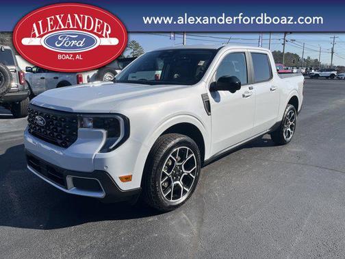 SPACE WHITE METALLIC 2026 Ford Maverick Lariat Truck