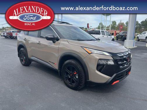 Baja Storm Metallic 2025 Nissan Rogue Rock Creek