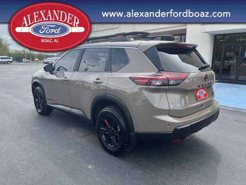 Baja Storm Metallic 2025 Nissan Rogue Rock Creek