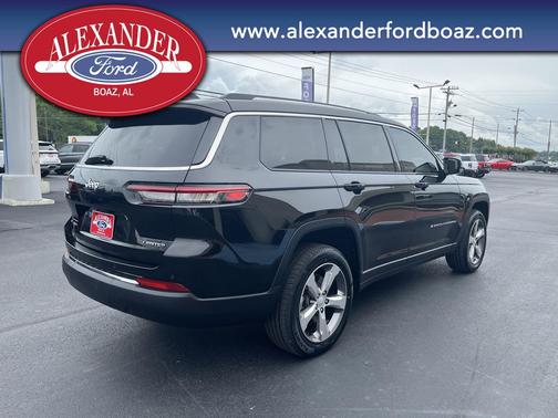 Diamond Black Crystal Pearlcoat 2021 Jeep Grand Cherokee L Limited