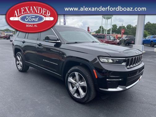 Diamond Black Crystal Pearlcoat 2021 Jeep Grand Cherokee L Limited
