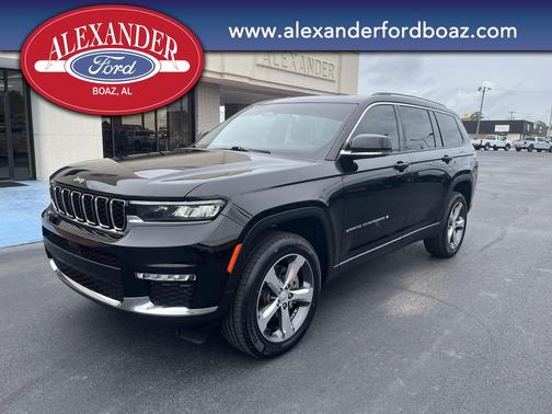 Diamond Black Crystal Pearlcoat 2021 Jeep Grand Cherokee L Limited
