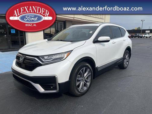 Platinum White Pearl 2022 Honda CR-V AWD Touring