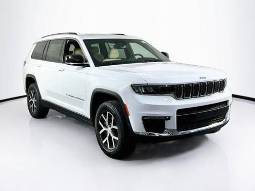 Bright White Clearcoat 2023 Jeep Grand Cherokee L Limited