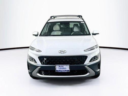 Lunar White 2023 Hyundai KONA Limited