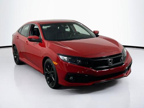 Rallye Red 2020 Honda Civic Sport