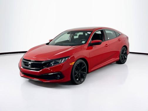 Rallye Red 2020 Honda Civic Sport
