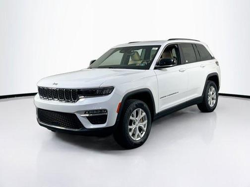 Bright White Clearcoat 2023 Jeep Grand Cherokee Limited