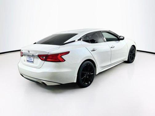 Pearl White 2018 Nissan Maxima 3.5 S