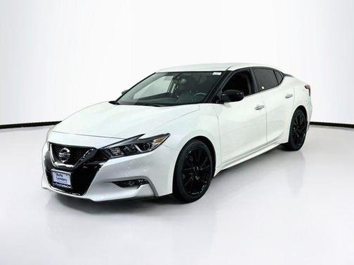 Pearl White 2018 Nissan Maxima 3.5 S