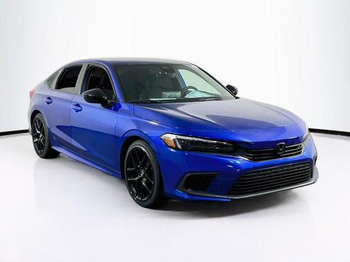 Aegean Blue Metallic 2023 Honda Civic Sport