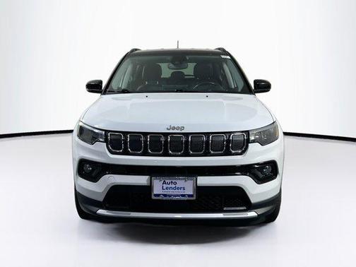 Bright White Clearcoat 2022 Jeep Compass Limited