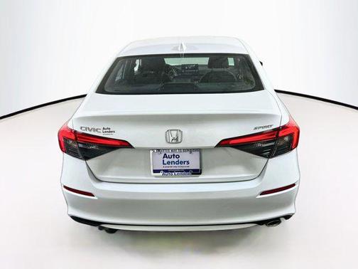 Platinum White Pearl 2023 Honda Civic Sport