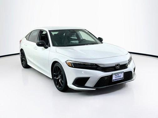 Platinum White Pearl 2023 Honda Civic Sport