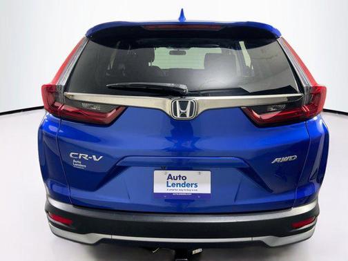 Aegean Blue Metallic 2021 Honda CR-V AWD EX