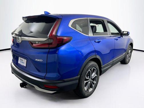 Aegean Blue Metallic 2021 Honda CR-V AWD EX