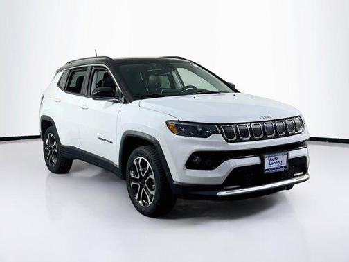 Bright White Clearcoat 2022 Jeep Compass Limited