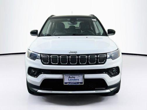 Bright White Clearcoat 2022 Jeep Compass Limited