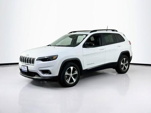Bright White Clearcoat 2022 Jeep Cherokee Limited