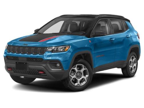Laser Blue Pearlcoat 2022 Jeep Compass Trailhawk