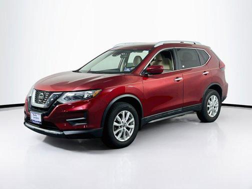 Scarlet Ember Tintcoat 2019 Nissan Rogue SV