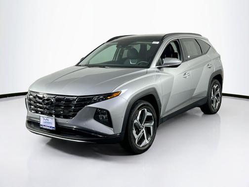 Amazon Gray 2023 Hyundai TUCSON Limited