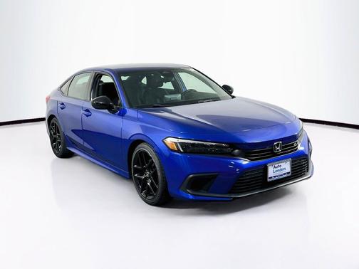 Aegean Blue Metallic 2022 Honda Civic Sport