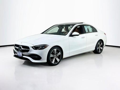 Polar White 2023 Mercedes-Benz C-Class C 300 4MATIC