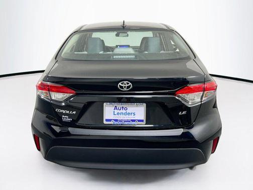 Midnight Black Metallic 2025 Toyota Corolla LE