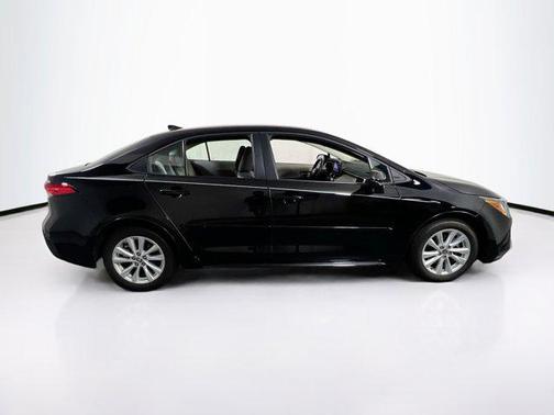Midnight Black Metallic 2025 Toyota Corolla LE