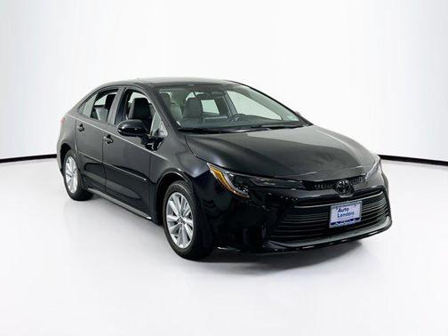 Midnight Black Metallic 2025 Toyota Corolla LE