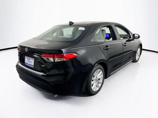 Midnight Black Metallic 2025 Toyota Corolla LE