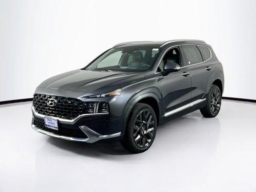 Portofino Gray 2023 Hyundai SANTA FE Calligraphy