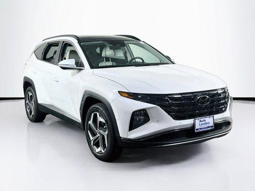 Serenity White Pearl 2023 Hyundai TUCSON Limited