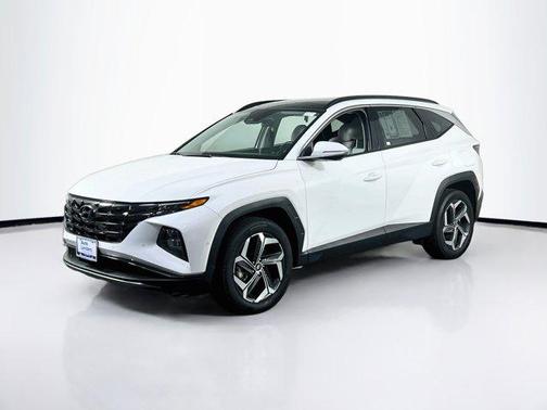 Serenity White Pearl 2023 Hyundai TUCSON Limited