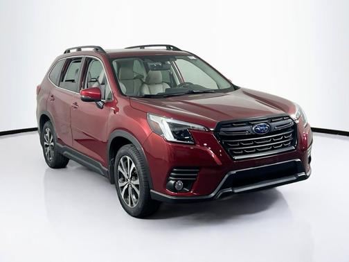 Crimson Red Pearl 2022 Subaru Forester Limited