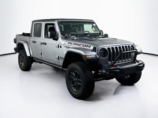 Billet Silver Metallic Clearcoat 2020 Jeep Gladiator Rubicon