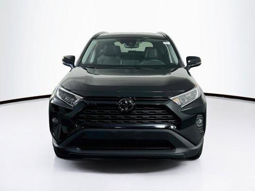Midnight Black Metallic 2021 Toyota RAV4 XLE Premium