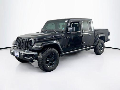 Black Clearcoat 2023 Jeep Gladiator Willys 4x4