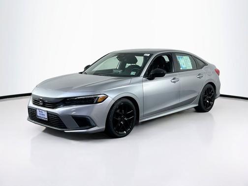 Lunar Silver Metallic 2022 Honda Civic Sport