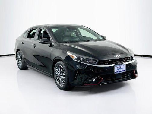Aurora Black 2023 Kia Forte GT-Line