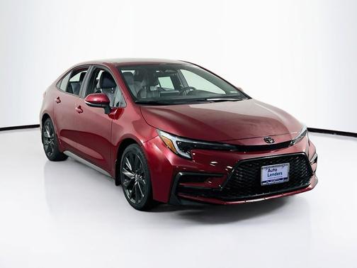 Ruby Flare Pearl 2025 Toyota Corolla SE