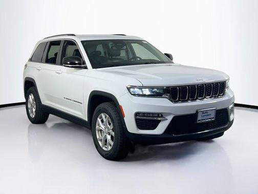 Bright White Clearcoat 2023 Jeep Grand Cherokee Limited