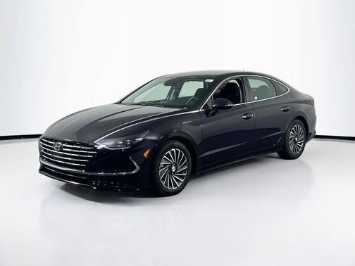 Carbon Blue 2023 Hyundai SONATA Hybrid SE