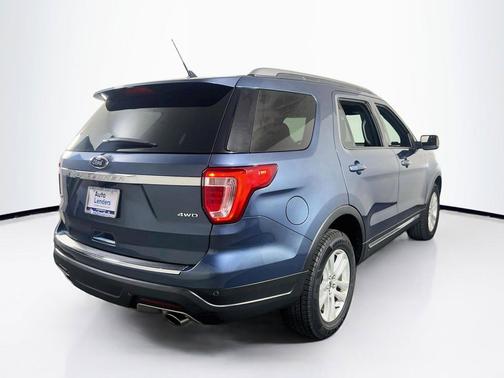 Blue Metallic 2018 Ford Explorer XLT