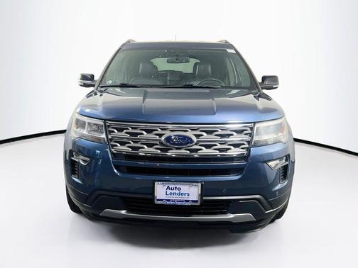 Blue Metallic 2018 Ford Explorer XLT