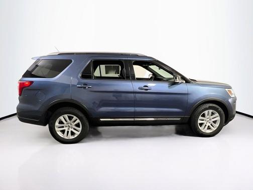 Blue Metallic 2018 Ford Explorer XLT